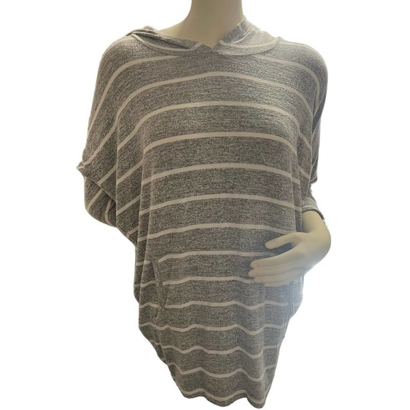 Market & Spruce Striped Hoddie - Picture 1 of 5